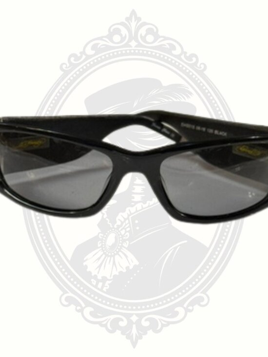 Ed Hardy Death Is Certain Skull Sunglasses EHS015 Black Leather Arms + Case main image 9